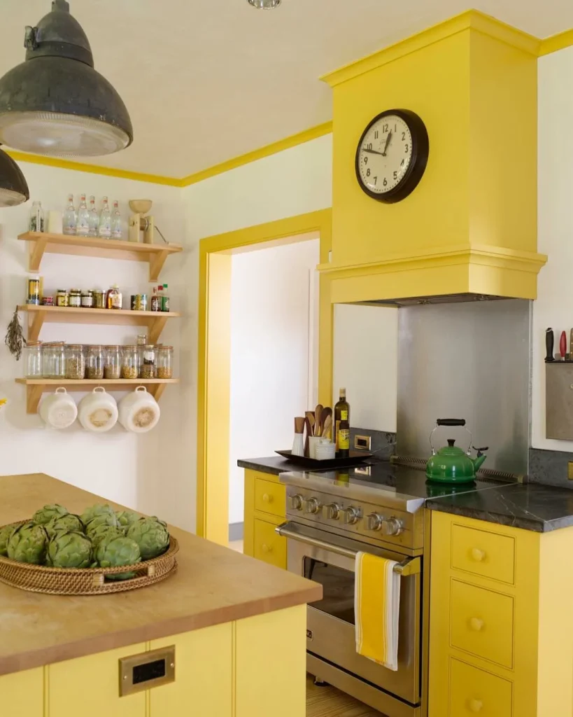 Babouche Yellow and Off-White combination