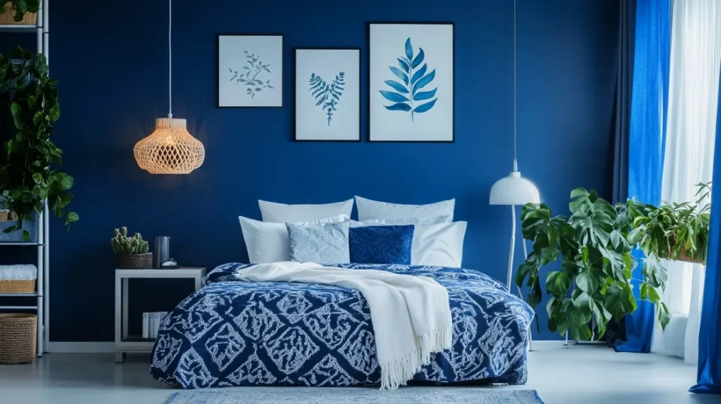 Indigo colour