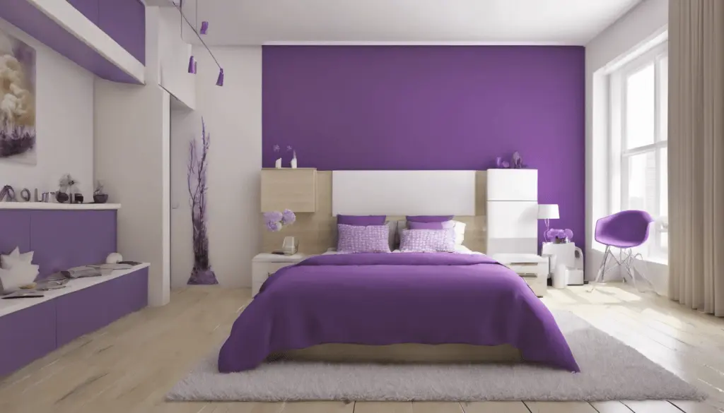 lavender and off-white colour combanition