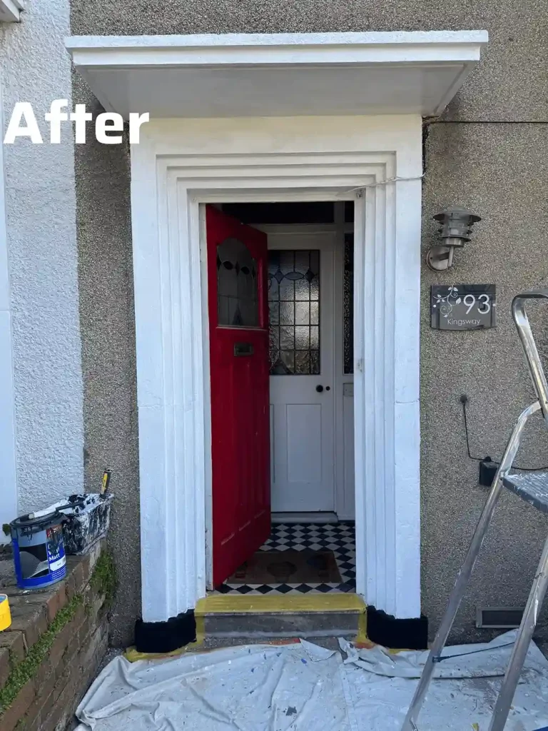 after exterior painting 93 kingsway kingswood bristol