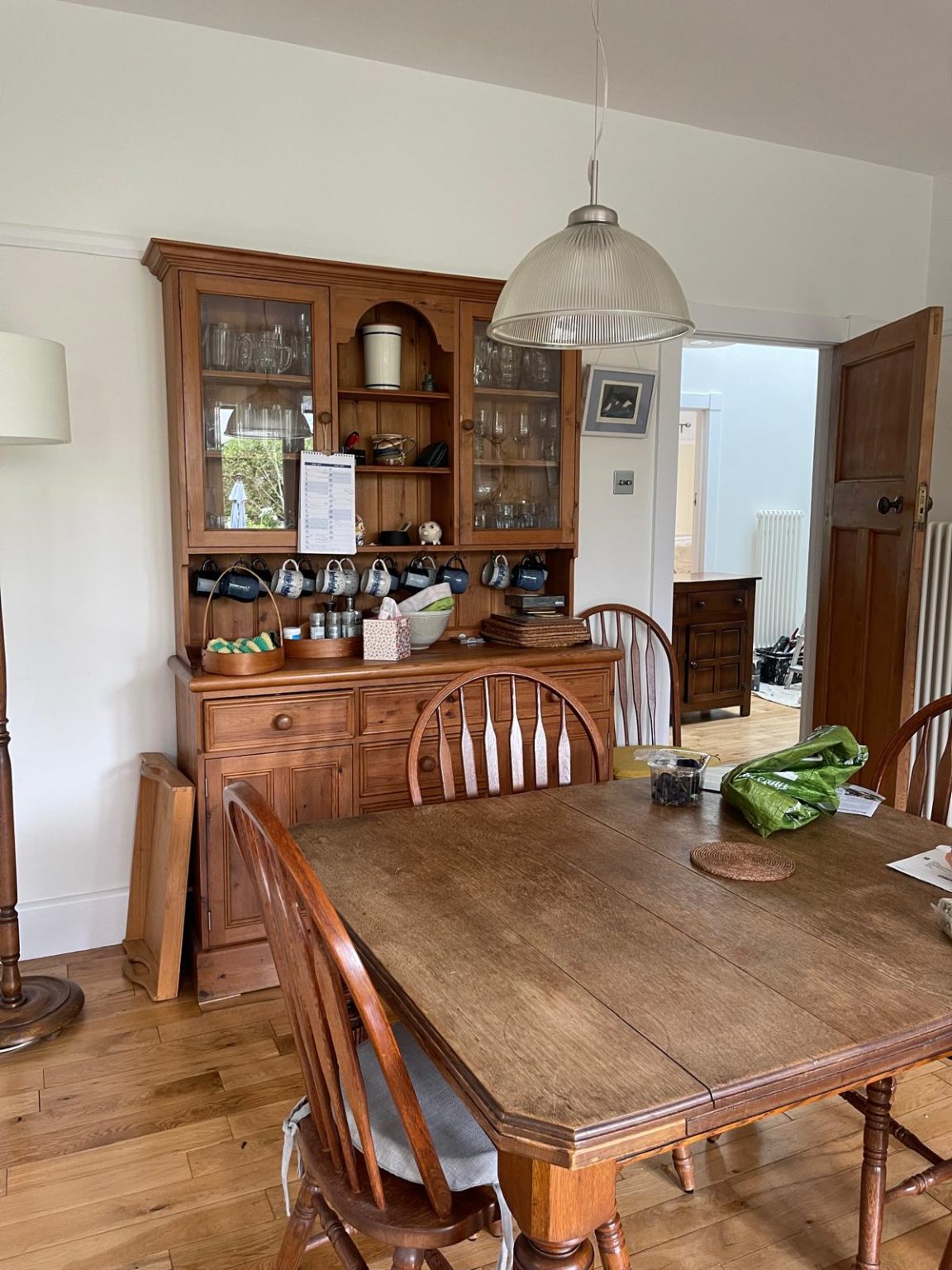Home 46 Dining room interior painting project in Kellaway Avenue Bristol with fresh neutral wall finish