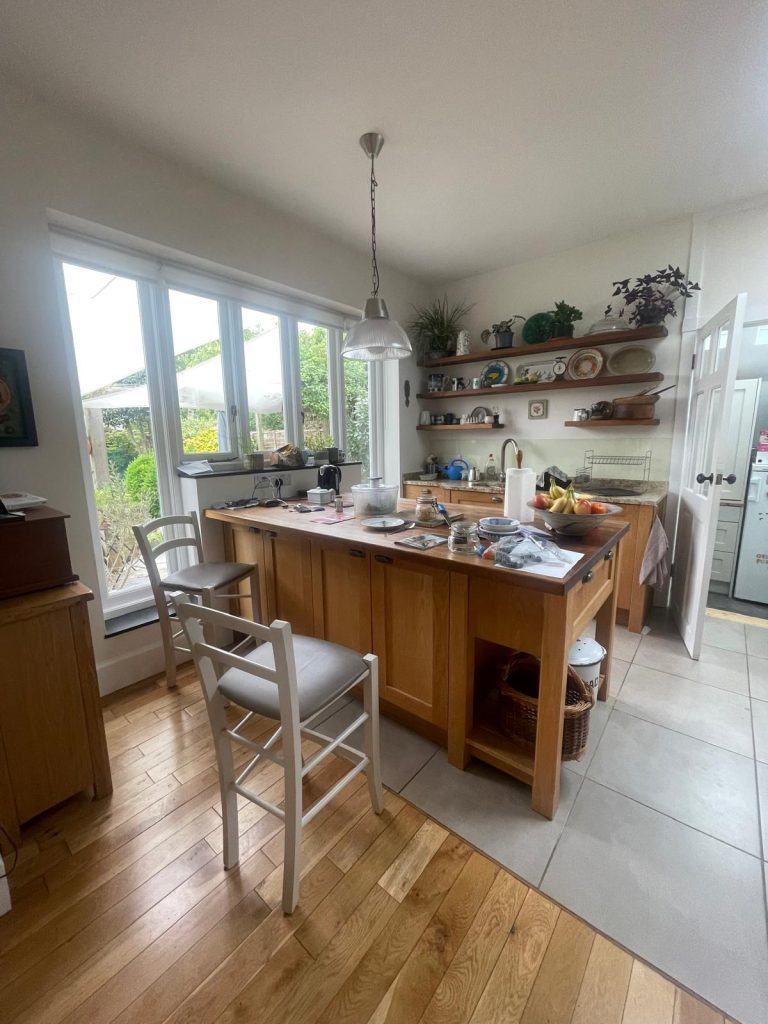 Kitchen interior painting and decorating work in Kellaway Avenue BS6 Bristol